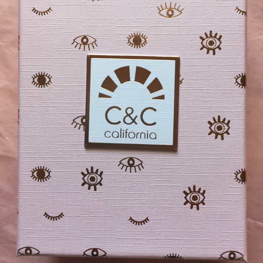 Evil Eye Earrings New by C&C California - Picture 14 of 14